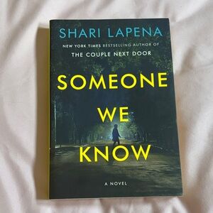 Someone We Know by - Black & Yellow Novel Cover